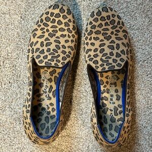 Rothy’s The Loafer Little Cat Leopard Print 8.5